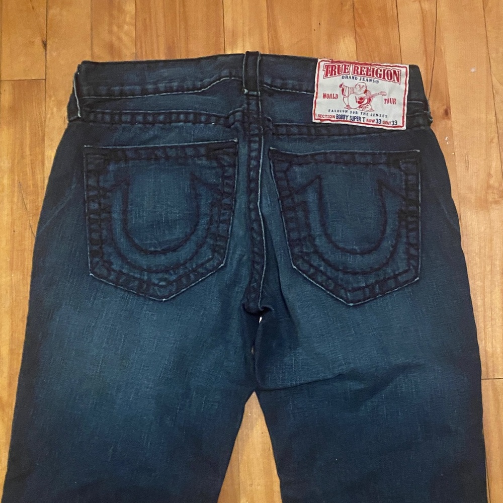 True Religion Bobby mens distress Jeans size 33